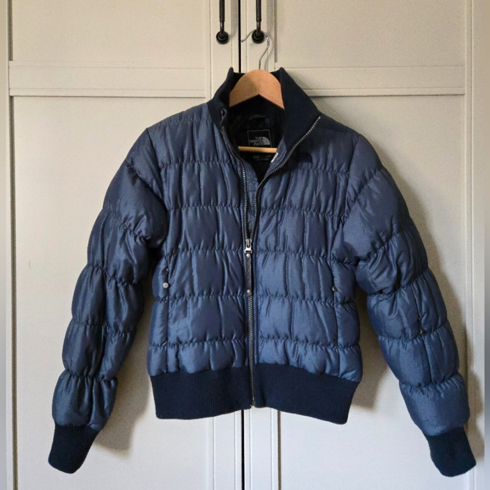 EUC North Face 100% down puffer jacket